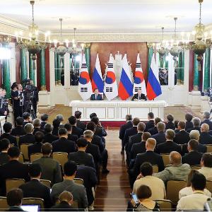 대한민국과 러시아연방 간 공동성명문 전문  2018-06-22 