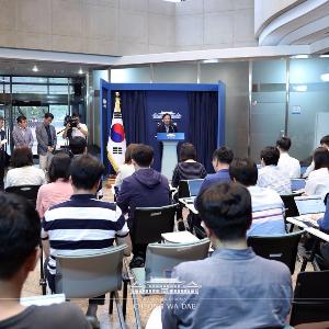 일자리·경제·시민사회 신임수석 인사말  2018-07-01 
