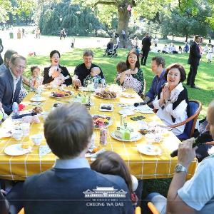 김정숙 여사, 스웨덴 ‘라테파파’와의 ‘피카타임’ 관련 서면 브리핑