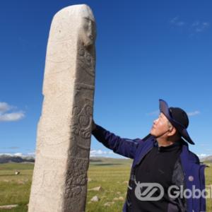 몽골 사슴돌, 3200년 전 고대인의 의례 장례 유물