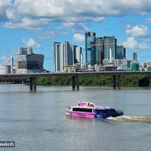 한강 버스로 수상 데이트