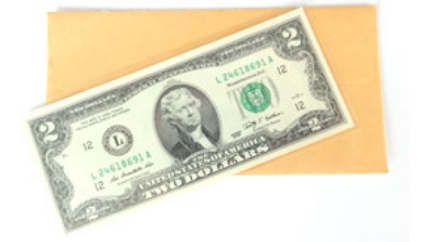 행운의 2달러 (2dollar, 2달라, 달러 특별한 축하 선물 수집용 화폐)